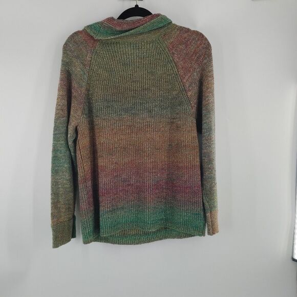 Jillian + Nicole turtleneck sweater multicolor size XL - Picture 4 of 8